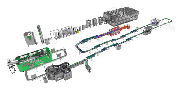 complete water filling line complete water filling line