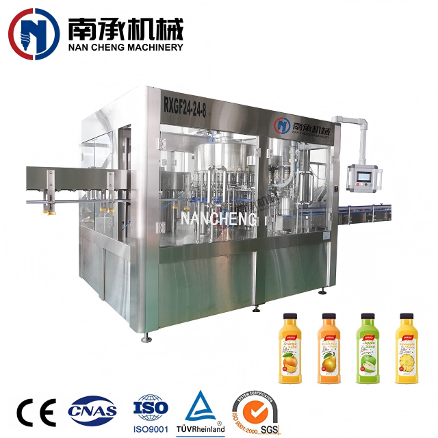 10000 瓶/小時(shí)熱灌裝生產(chǎn)設(shè)備灌裝機(jī)（型號(hào)：RXGF24-24-8)